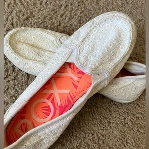 White Roxy Shoes!